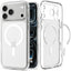 Spigen Ultra Hybrid Mag MagSafe – dėklas, skirtas iPhone 18 Pro Max / 17 Pro Max (Frost White)