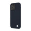 BMW Silicone Signature Logo – dėklas iPhone 13 Pro Max (tamsiai mėlynas)