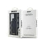 DKNY Leather Checkered Mono Pattern MagSafe - dėklas Samsung Galaxy S24 Ultra (juodas)