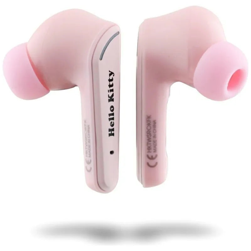 Hello Kitty O Glossy Finish – TWS ausinės + įkrovimo dėklas (rožinės)