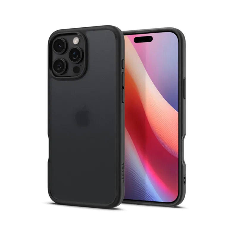 Spigen Ultra Hybrid – dėklas iPhone 16 Pro Max (Frost Black)