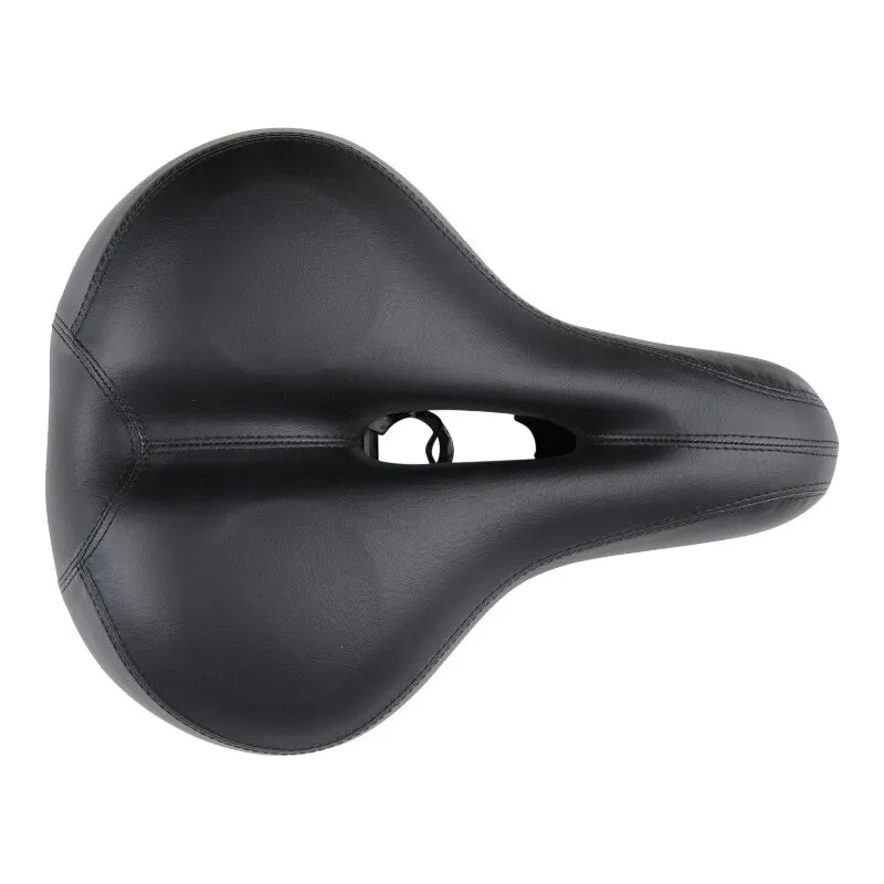 Dunlop – gelinė dviračio sėdynė, ergonomiška, plati, turistinė/miesto, 28x21 cm