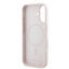 Karl Lagerfeld Silicone Double Heads Print MagSafe - Dėklas iPhone 16 Plus (rožinis)