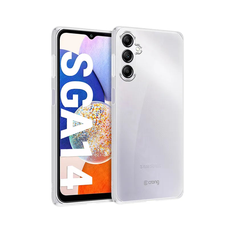 Crong Crystal Slim Cover - Samsung Galaxy A14 5G dėklas (skaidrus)