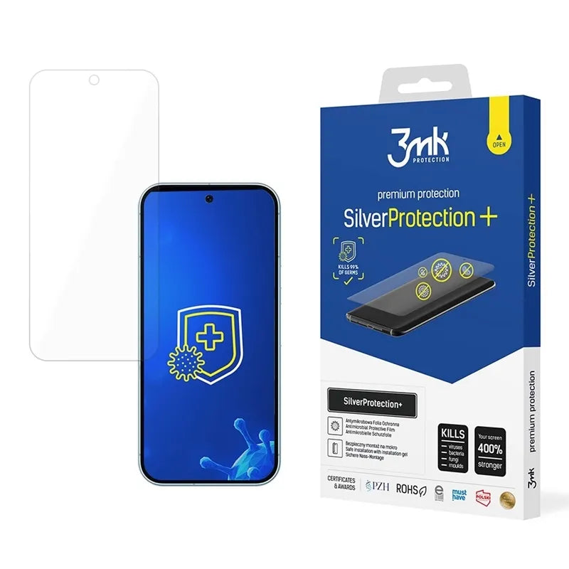 3mk SilverProtection+ – Apsauginė plėvelė, skirta Google Pixel 9 / 9 Pro