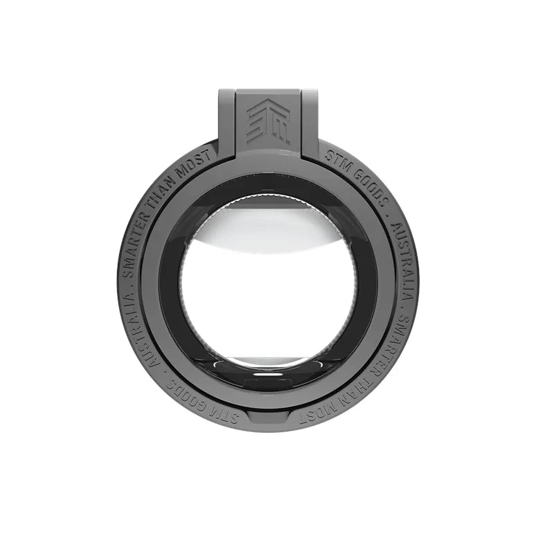 STM MagLoop - iPhone piršto kilpa ir butelių atidarytuvas - pilkas