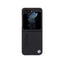 BMW Leather Hot Stamp – dėklas Samsung Galaxy Z Flip 5 (juodas)