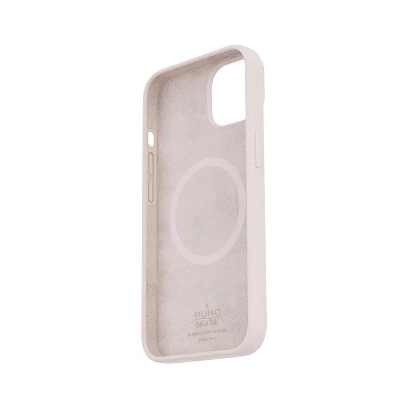 PURO ICON MAG - Dėklas, skirtas iPhone 14 Plus MagSafe (Dusty Pink)