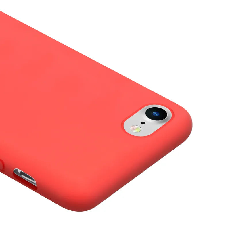 „Crong Color Cover“ – dėklas „iPhone SE (2022/2020) / 8 / 7“ (raudonas)