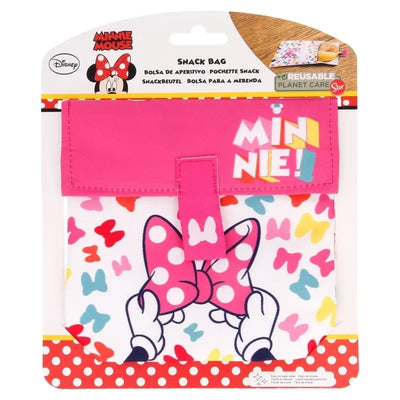 Minnie Mouse – daugkartinio naudojimo užkandžių krepšelis