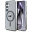 Karl Lagerfeld Button Karl Head Printed Logo MagSafe – dėklas Samsung Galaxy S25 (juodas)
