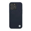 BMW Silicone Signature Logo – dėklas iPhone 13 Pro Max (tamsiai mėlynas)
