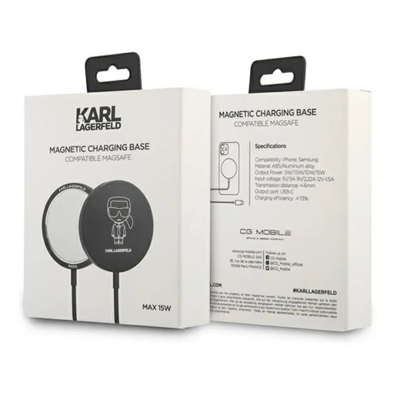 Karl Lagerfeld Outline magnetinis įkroviklis 15W