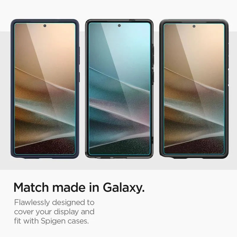 Spigen Glas.TR EZ Fit 2-Pack – grūdintas stiklas Samsung Galaxy S25 Ultra (2 vnt.)