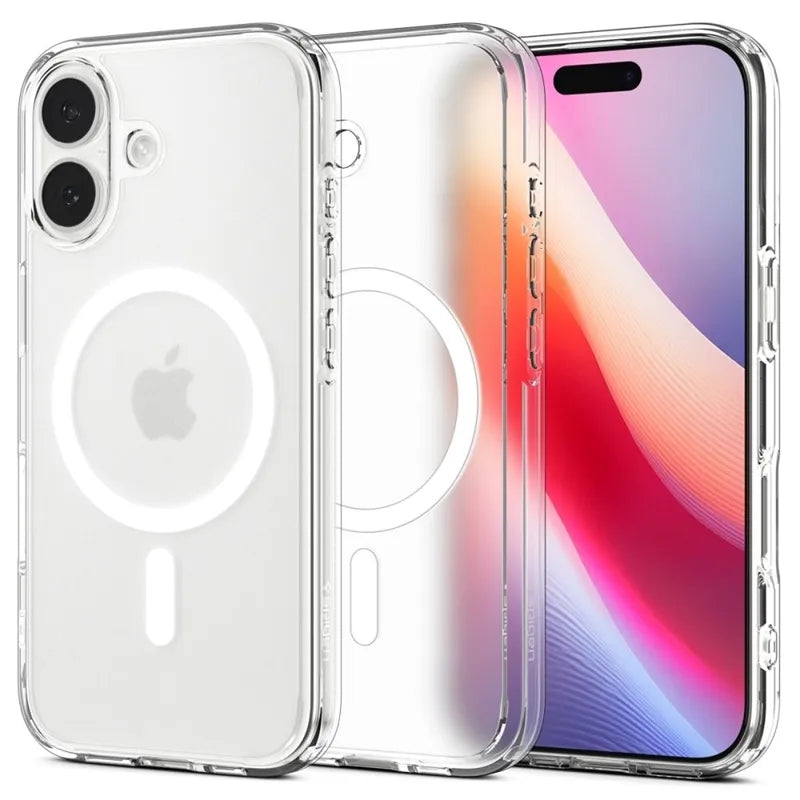 Spigen Ultra Hybrid Mag MagSafe – dėklas iPhone 17 (Frost White)