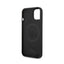Karl Lagerfeld Silicone Ikonik MagSafe – iPhone 15 Plus / 14 Plus dėklas (juodas)