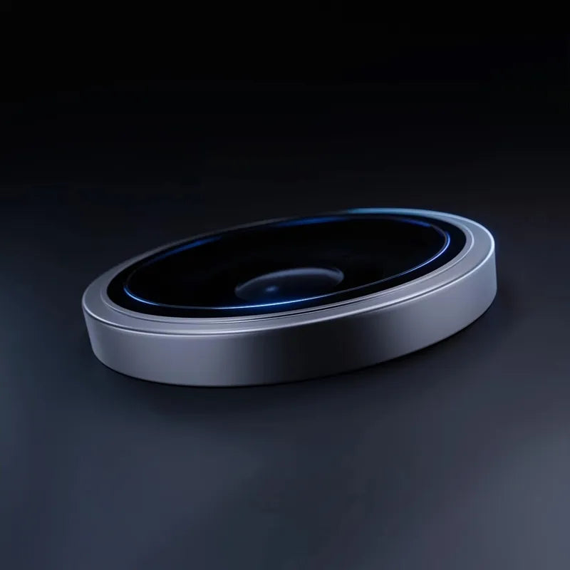 3mk Lens Protection Pro – kameros objektyvo stiklas, skirtas iPhone Air (sidabrinis)