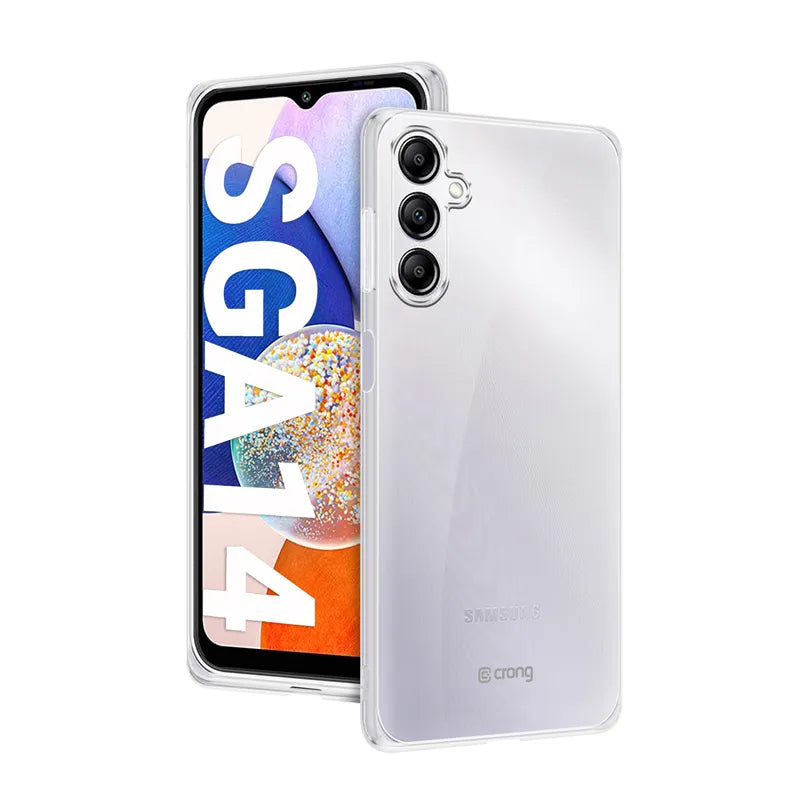 Crong Crystal Slim Cover - Samsung Galaxy A14 5G dėklas (skaidrus)