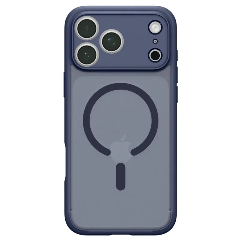 Spigen Ultra Hybrid Mag MagSafe – dėklas, skirtas iPhone 18 Pro Max / 17 Pro Max (Frost Deep Blue)