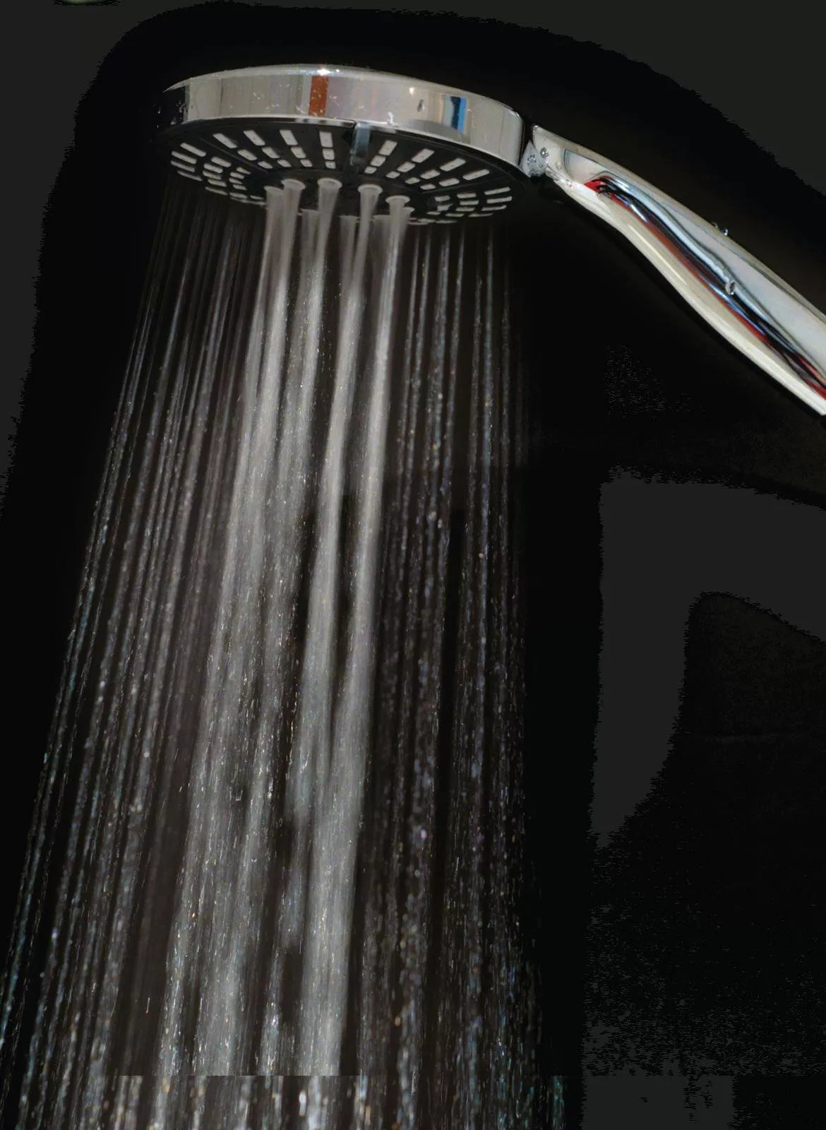 Bath & Shower dušo galvutė, Ø15 cm, 5 purškimo režimai 871125292437