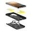 Spigen Tough Armor MagSafe – dėklas Samsung Galaxy S26 Ultra (juodas)