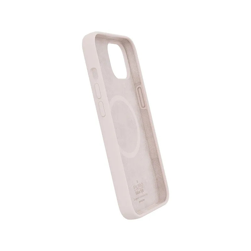PURO ICON MAG - Dėklas, skirtas iPhone 14 Plus MagSafe (Dusty Pink)
