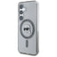 Karl Lagerfeld Button Karl Head Printed Logo MagSafe – dėklas Samsung Galaxy S25 (juodas)