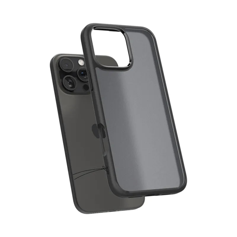 Spigen Ultra Hybrid – dėklas iPhone 16 Pro Max (Frost Black)