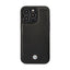 BMW Leather Diamond Pattern – dėklas „iPhone 14 Pro“ (juodas)