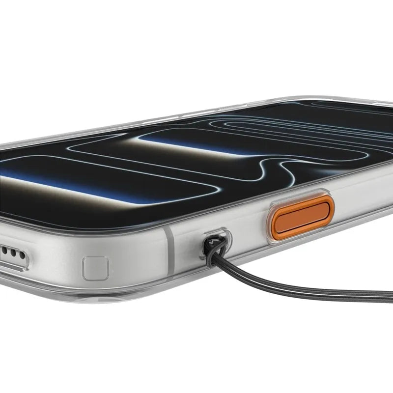 Spigen Ultra Hybrid T Mag MagSafe – dėklas, skirtas iPhone 18 Pro Max / 17 Pro Max (blizgi oranžinė spalva)