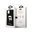 Karl Lagerfeld Silicone Ikonik MagSafe – iPhone 15 Plus / 14 Plus dėklas (juodas)