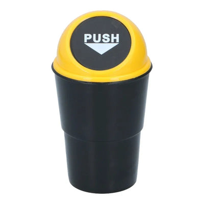 Dunlop – automobilinė šiukšliadėžė 400 ml 10x17 cm (geltona / juoda)