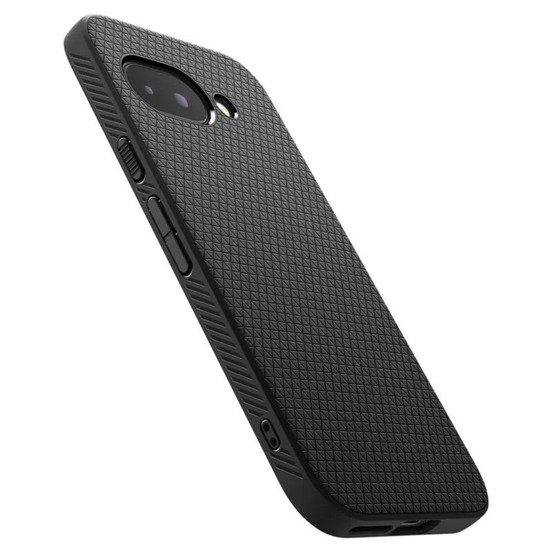 Spigen Liquid Air – dėklas Google Pixel 9a (matinė juoda)
