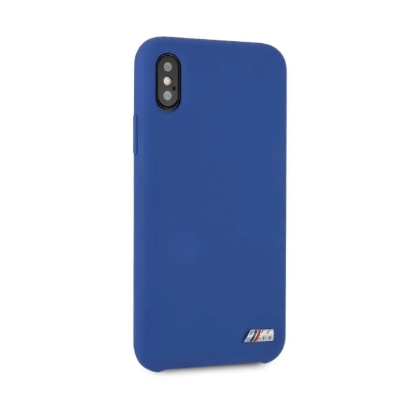 BMW „Silicone M Collection“ – dėklas „iPhone X / Xs“ telefonui (mėlynas)