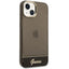 Guess Translucent – dėklas iPhone 14 Plus (juodas)