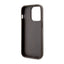 Guess GCube Stripes MagSafe – dėklas iPhone 14 Pro Max (rudas)