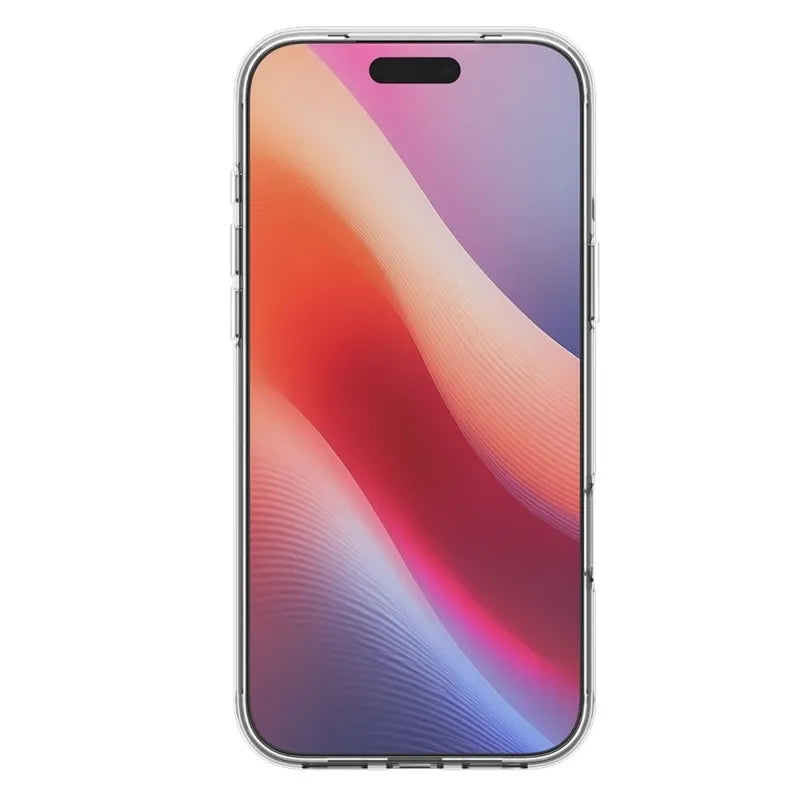 Spigen Liquid Crystal Mag MagSafe – Dėklas, skirtas iPhone 17 Pro (Skaidrus/Baltas)