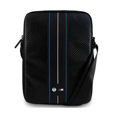 BMW Carbon Blue Stripes – 8 colių planšetės dėklas (juodas)