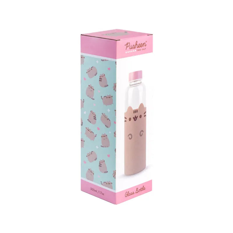 Pusheen - 500 ml stiklinis gertuvė