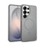Crong Hybrid Matte Magnetic – MagSafe dėklas, skirtas Samsung Galaxy S26 Ultra (pilkas)