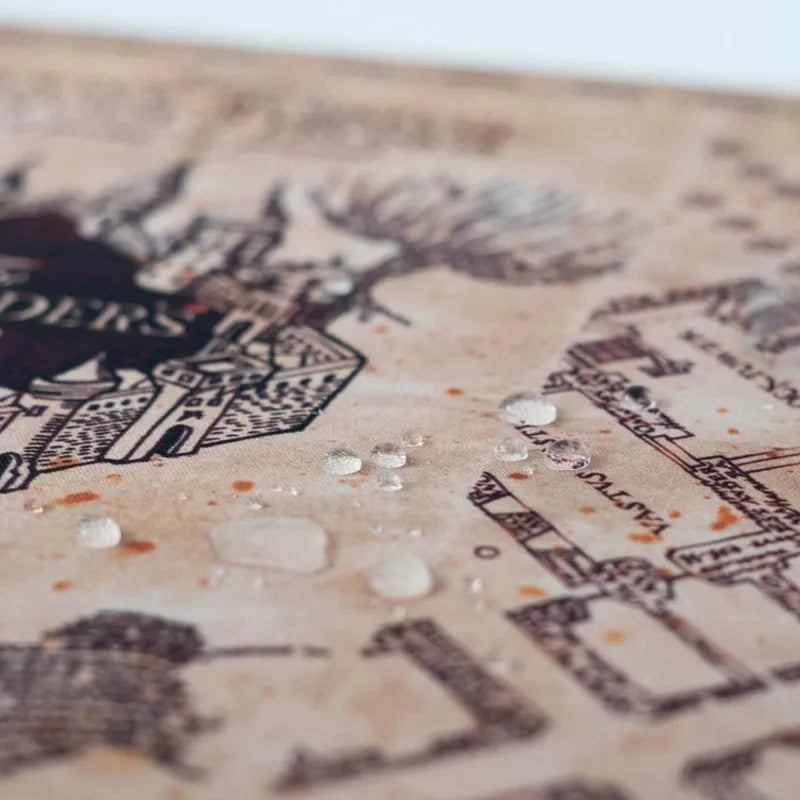 Harry Potter – XXL žaidimų/stalo kilimėlis Marauder's Map (80 x 35 cm)