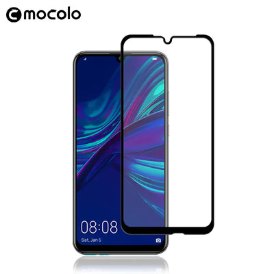 Mocolo 3D 9H Full Glue – viso ekrano apsauginis stiklas, skirtas Huawei P smart 2019 / Honor 10 Lite (juodas)