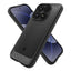 Spigen Rugged Armor – Dėklas, skirtas Xiaomi 17 (Matinė juoda)