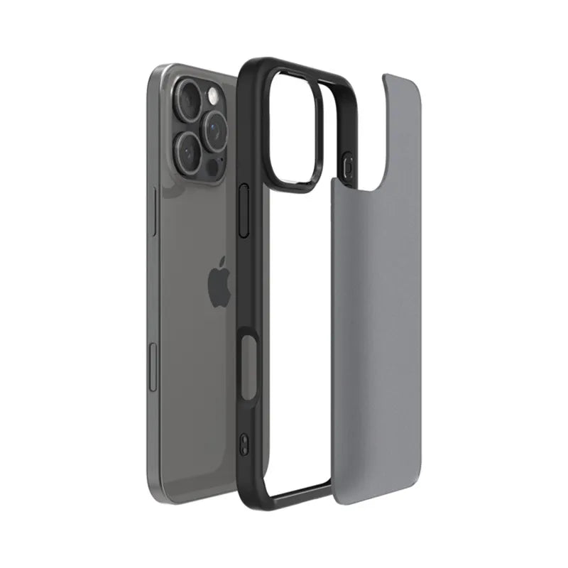 Spigen Ultra Hybrid – dėklas iPhone 16 Pro Max (Frost Black)