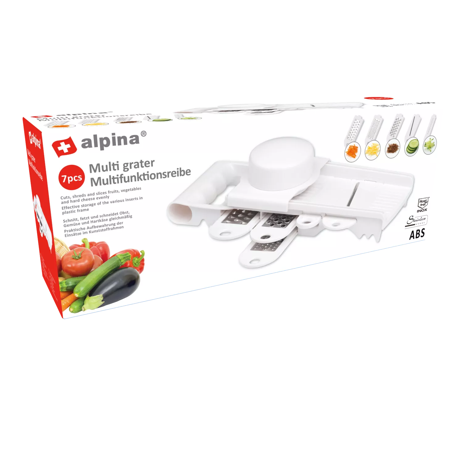 Alpina daugiafunkcė tarkuotė 31,5 cm 871125295450