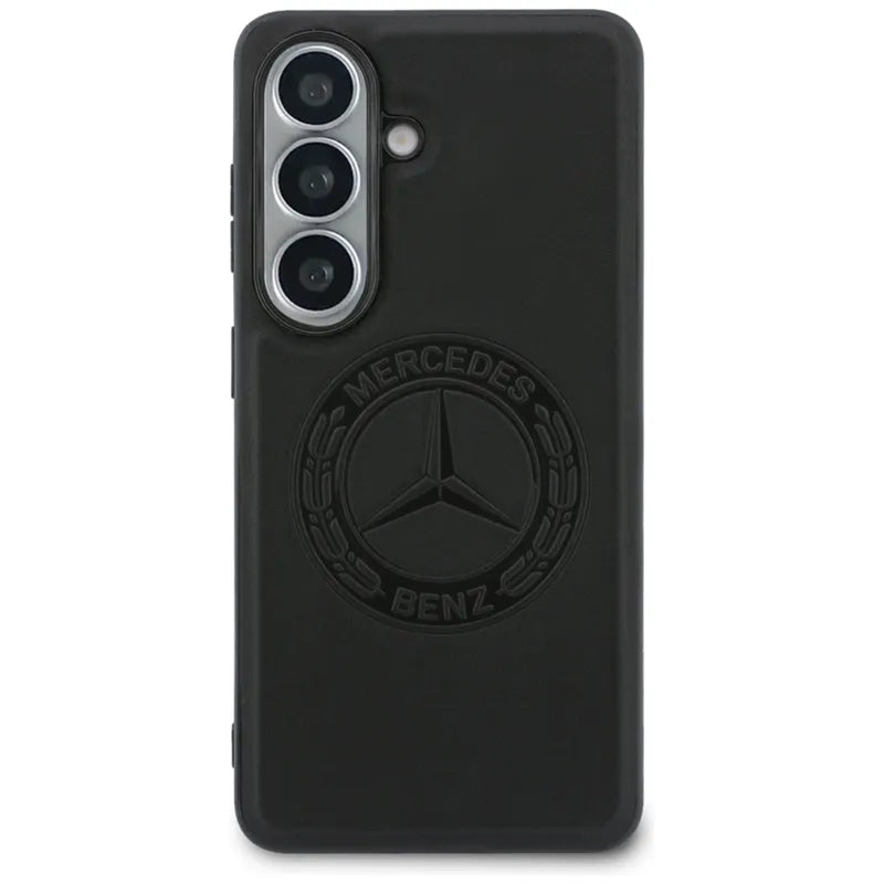 Mercedes Vintage Logo MagSafe – Samsung Galaxy S26 dėklas (juodas)