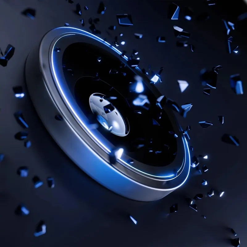 3mk Lens Protection Pro – kameros objektyvo stiklas, skirtas iPhone Air (sidabrinis)