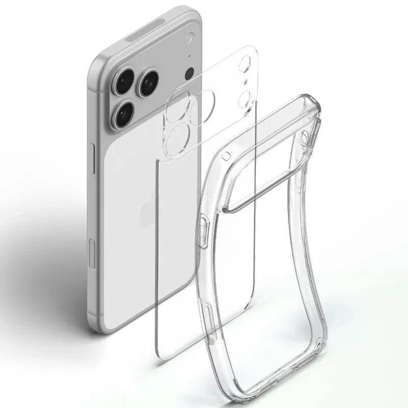 Spigen Ultra Hybrid – dėklas, skirtas iPhone 18 Pro Max / 17 Pro Max (skaidrus)