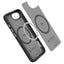 Spigen Enzo Aramid Mag MagSafe – dėklas iPhone 17e / 16e (juodas)