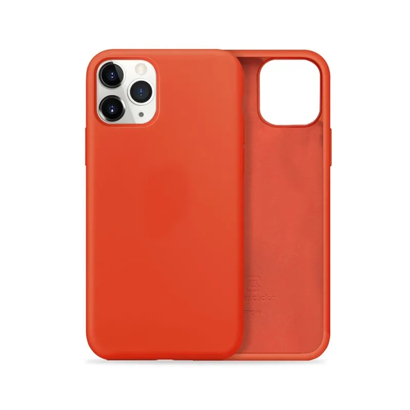 Crong Color Cover – dėklas, skirtas iPhone 11 Pro (raudonas)